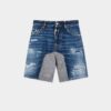 Pantaloncini ibridi con lavaggio strappato medio Pantaloncini ibridi con lavaggio strappato medio
