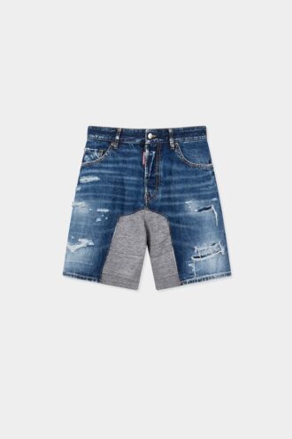 pantaloncini ibridi con lavaggio strappato medio 1 330x495 - Pantaloncini ibridi con lavaggio strappato medio