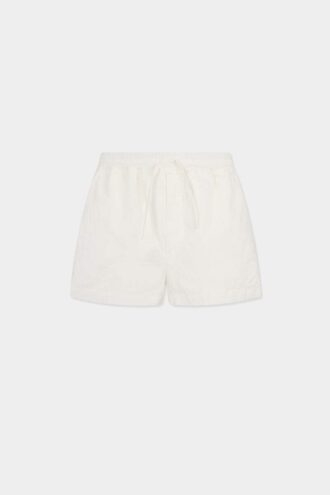 Pantaloncini in lino senza chiusura