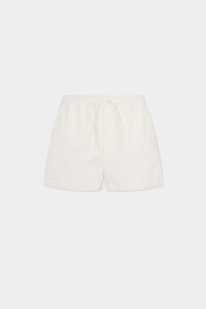 Pantaloncini in lino senza chiusura Pantaloncini in lino senza chiusura