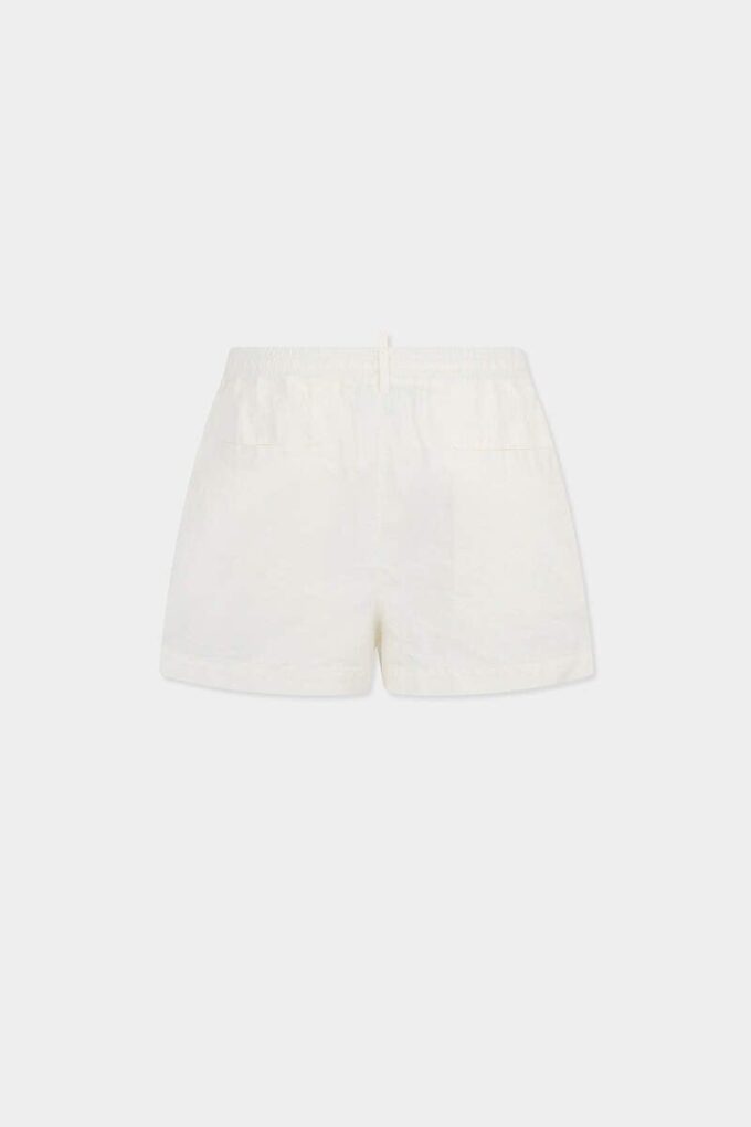 Pantaloncini in lino senza chiusura Pantaloncini in lino senza chiusura