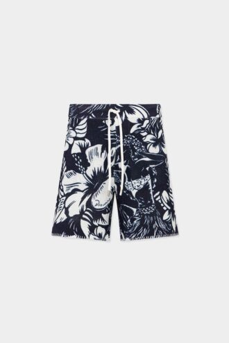 Pantaloncini in maglia Dancing Flowers