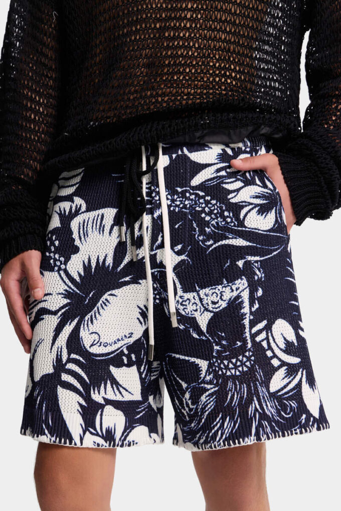 Pantaloncini in maglia Dancing Flowers Pantaloncini in maglia Dancing Flowers
