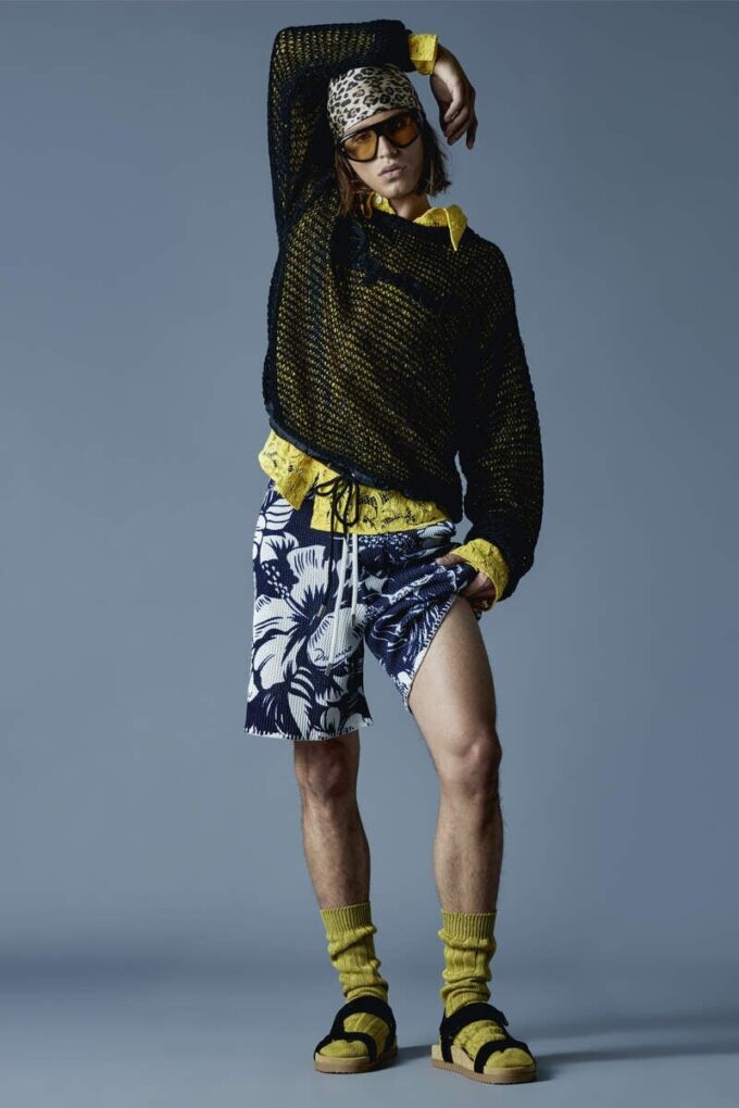 Pantaloncini in maglia Dancing Flowers Pantaloncini in maglia Dancing Flowers