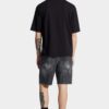 Pantaloncini marini con lavaggio nero Pantaloncini marini con lavaggio nero