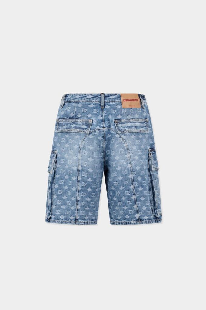 Pantaloncini utility dal lavaggio chiaro Pantaloncini utility dal lavaggio chiaro