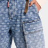 Pantaloncini utility dal lavaggio chiaro Pantaloncini utility dal lavaggio chiaro
