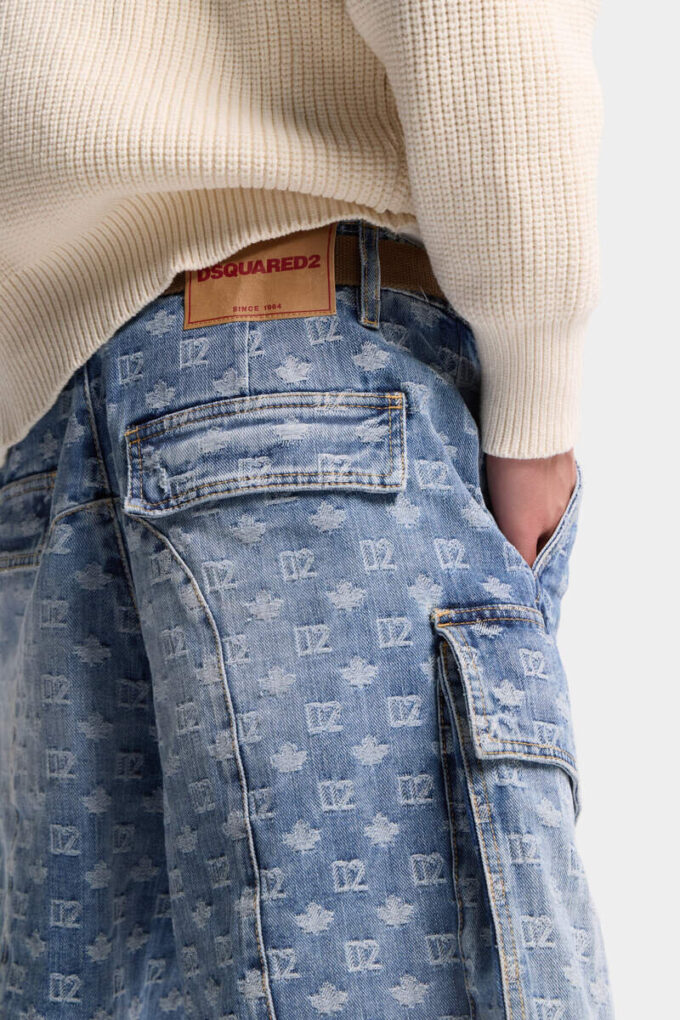 Pantaloncini utility dal lavaggio chiaro Pantaloncini utility dal lavaggio chiaro