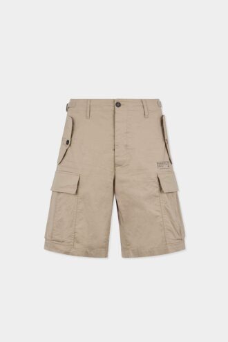 Pantaloncini utility kawaii in cotone leggero