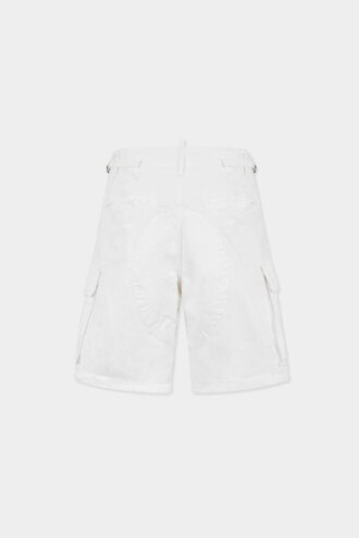 Pantaloncini utility kawaii in cotone leggero