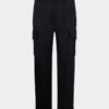 Pantaloni cargo dritti in lana tropicale Pantaloni cargo dritti in lana tropicale