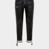 Pantaloni da motociclista chic e ribelli Pantaloni da motociclista chic e ribelli