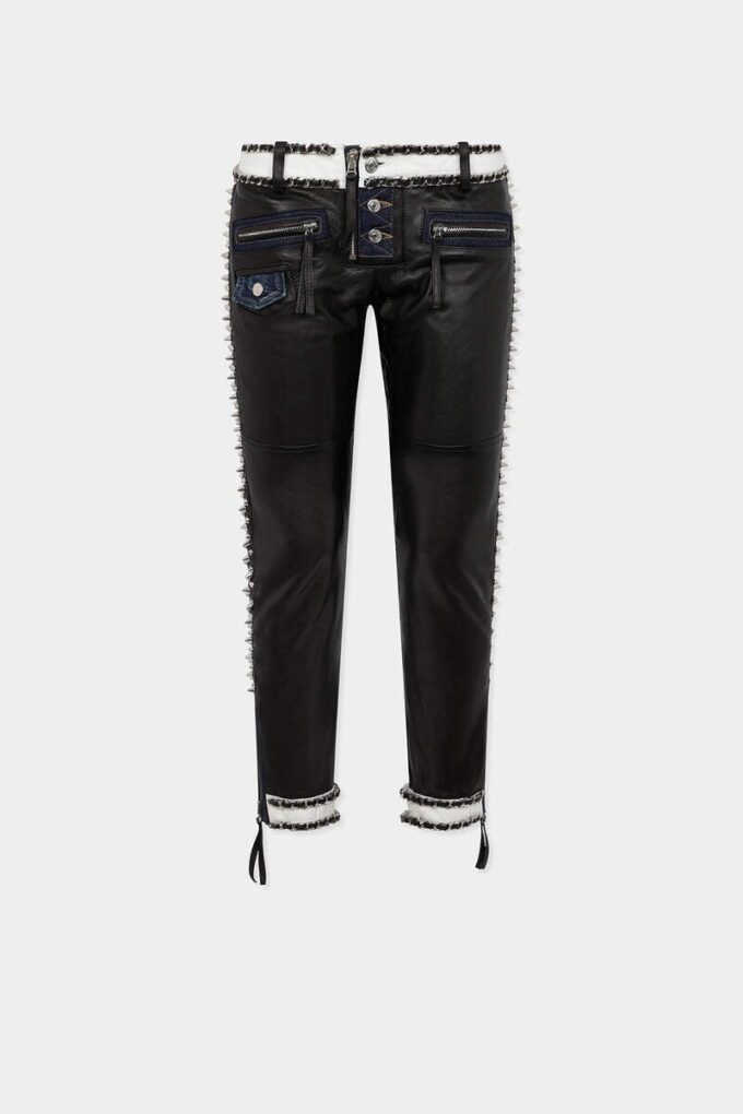 Pantaloni da motociclista chic e ribelli Pantaloni da motociclista chic e ribelli