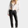 Pantaloni da motociclista chic e ribelli Pantaloni da motociclista chic e ribelli