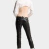 Pantaloni da motociclista chic e ribelli Pantaloni da motociclista chic e ribelli