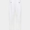 Pantaloni dritti sartoriali in cotone Pantaloni dritti sartoriali in cotone