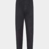 Pantaloni in cotone con una piega Pantaloni in cotone con una piega