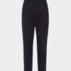 Pantaloni in cotone con una piega Pantaloni in cotone con una piega
