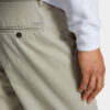 Pantaloni in cotone con una piega