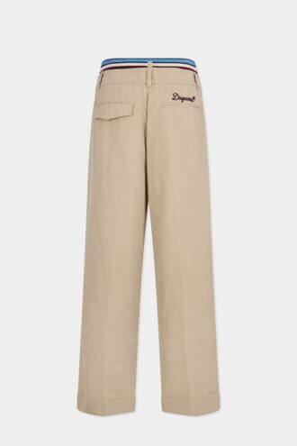 Pantaloni in maglia ibrida firmati Dsquared2