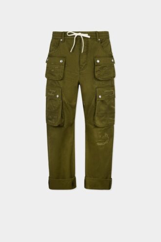 Pantaloni Kawaii con tasche multiple