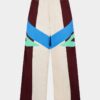 Pantaloni larghi da tuta a blocchi di colore Pantaloni larghi da tuta a blocchi di colore