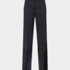 Pantaloni larghi sartoriali in denim ibrido con lavaggio Dark Rebel Rider Pantaloni larghi sartoriali in denim ibrido con lavaggio Dark Rebel Rider