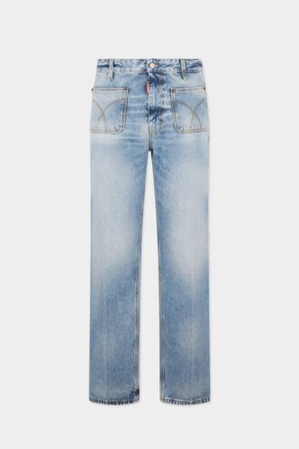 Pantaloni Sexy anni ’70 con lavaggio Light Diagonale
