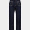Pantaloni sexy anni ’70 con lavaggio scuro Pantaloni sexy anni ’70 con lavaggio scuro