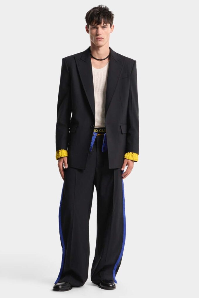 Pantaloni Tropical Wool D2 Jetski Snatch Pantaloni Tropical Wool D2 Jetski Snatch