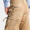 Pantaloni utility effetto consumato tinti in capo Pantaloni utility effetto consumato tinti in capo