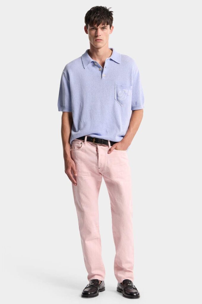 Polo a maniche corte firmata Dsquared2 Polo a maniche corte firmata Dsquared2