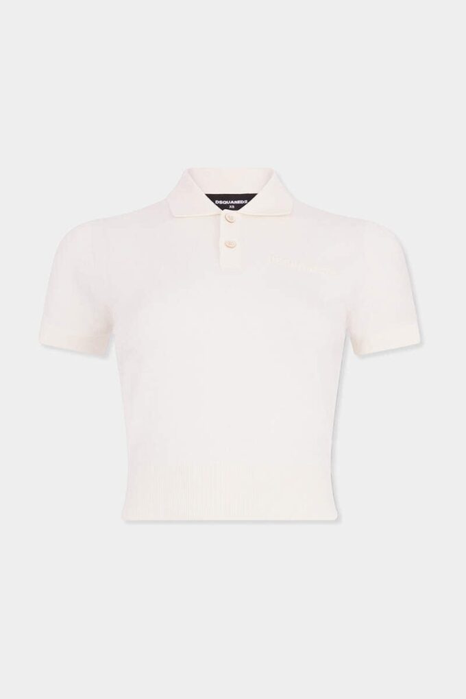 Polo corta in maglia Polo corta in maglia