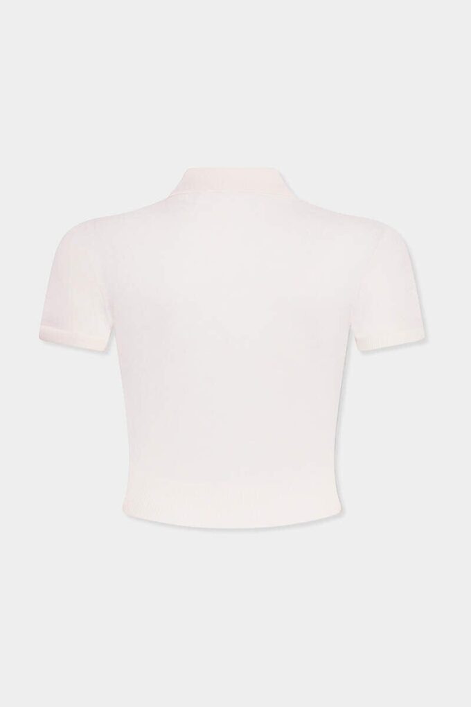 Polo corta in maglia Polo corta in maglia