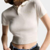 Polo corta in maglia Polo corta in maglia