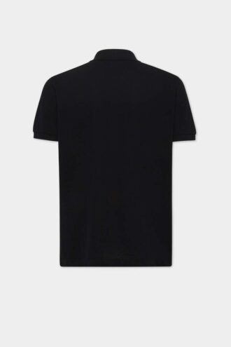 Polo Dsquared2 Milano tinta in capo, vestibilità tennis