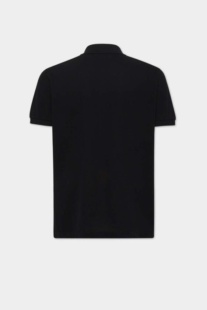 Polo Dsquared2 Milano tinta in capo, vestibilità tennis Polo Dsquared2 Milano tinta in capo, vestibilità tennis