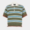 Polo in maglia a righe Polo in maglia a righe