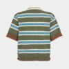 Polo in maglia a righe Polo in maglia a righe