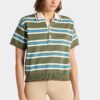 Polo in maglia a righe Polo in maglia a righe