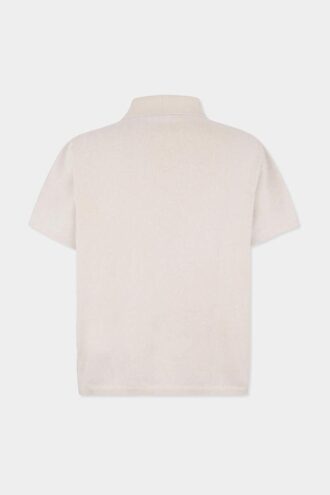 Polo in maglia con monogramma