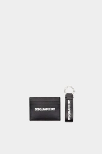 Portacarte di credito e portachiavi in confezione regalo
