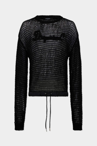 Pullover traforato firmato Dsquared2
