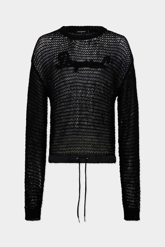 Pullover traforato firmato Dsquared2 Pullover traforato firmato Dsquared2