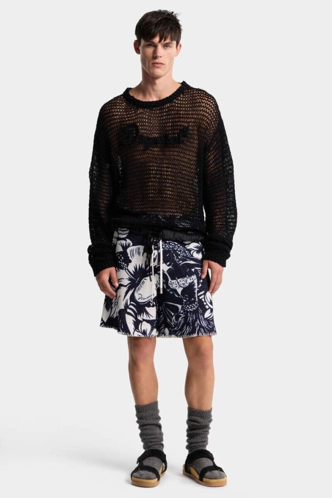Pullover traforato firmato Dsquared2 Pullover traforato firmato Dsquared2
