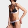 Reggiseno a triangolo con logo Dsquared2 Reggiseno a triangolo con logo Dsquared2