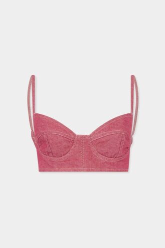 Reggiseno Tiki in denim Oxford
