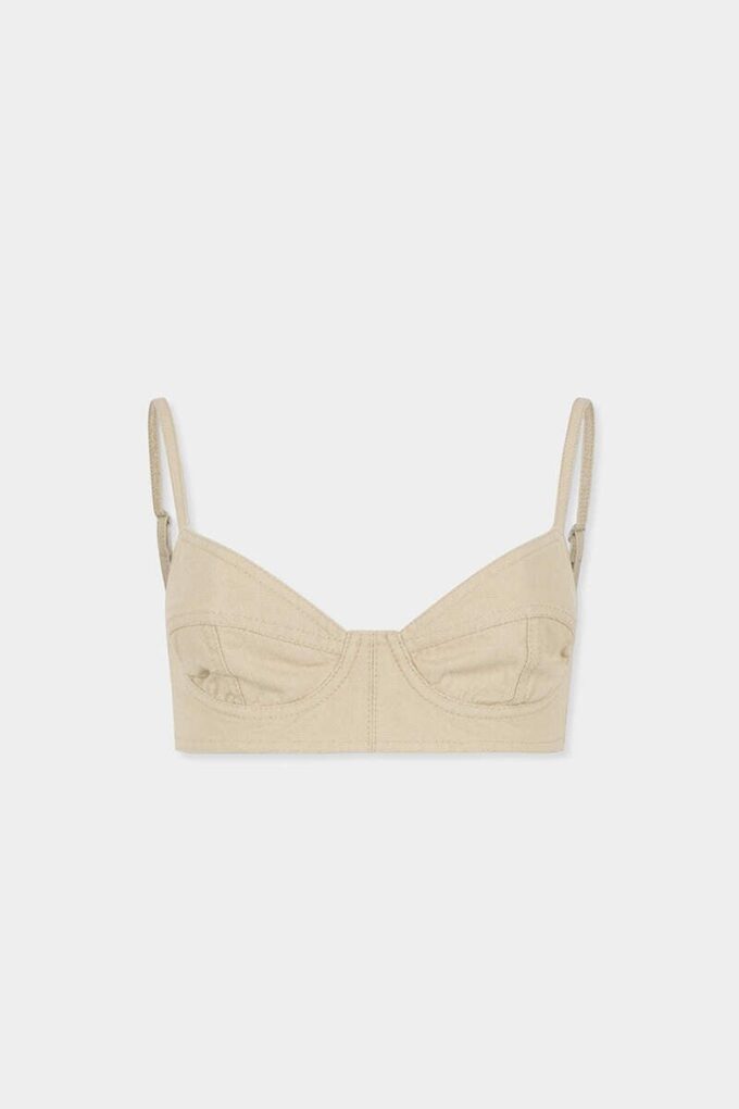 Reggiseno Tiki in denim Oxford Reggiseno Tiki in denim Oxford
