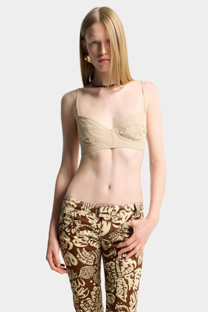 Reggiseno Tiki in denim Oxford Reggiseno Tiki in denim Oxford