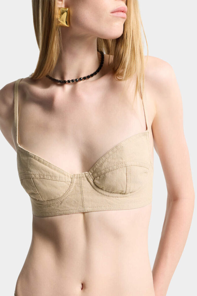 Reggiseno Tiki in denim Oxford Reggiseno Tiki in denim Oxford